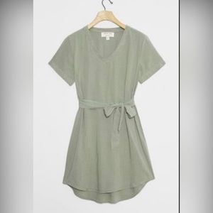 Cloth and Stone tie front dress